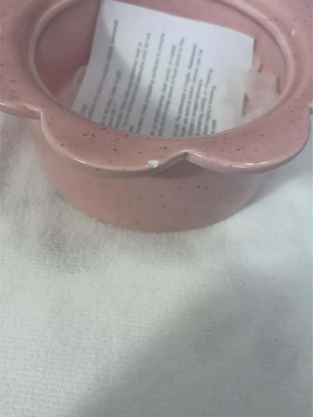 Target pink speckled